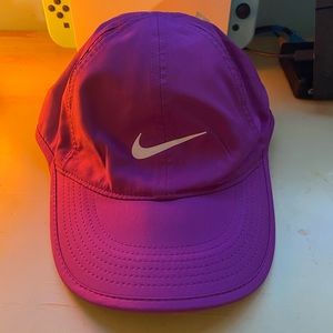 Purple Dri-fit Nike hat
